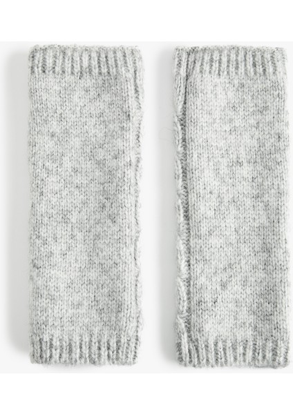 Saç Örgü Dokulu Parmaksız Kırçıllı Uzun Eldiven fiyatları