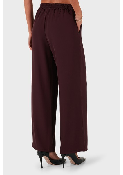 Via Dante Regular Fit Normal Bel Geniş Paça Pantolon Bayan Pantolon 268755092 modelleri