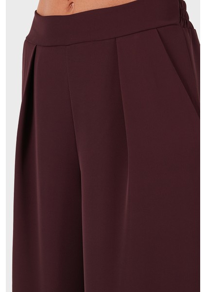 Via Dante Regular Fit Normal Bel Geniş Paça Pantolon Bayan Pantolon 268755092