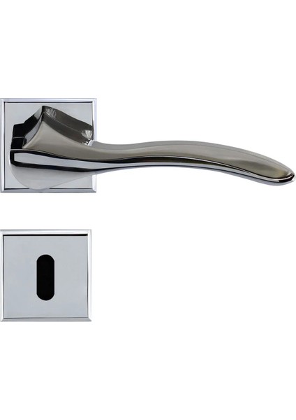 Girne Oda Kapı Kolu Krom Inox Sağa Sola Uygun Ön Arka Oda Kapısı 1 Takım fiyatları