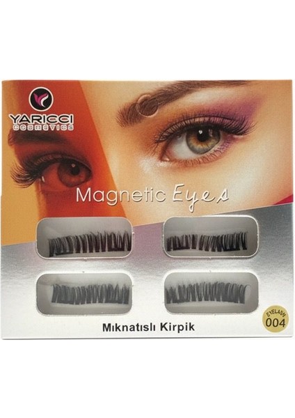 Yarıccı Mıknatıslı Takma Kirpik No:4