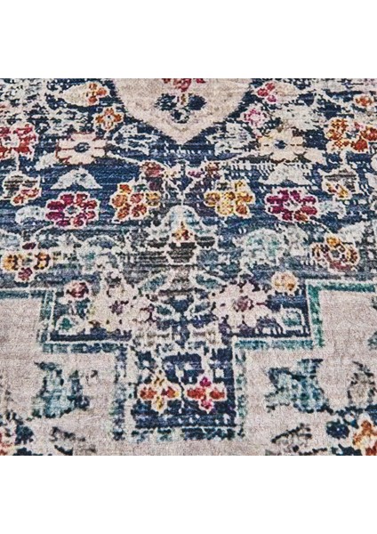 Soft Vintage Desenli Halı - Gri - 160X230 cm fiyatları
