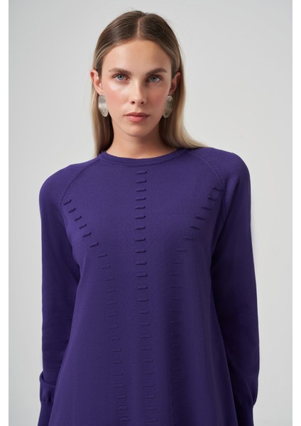 Basic Triko Tunik 907 Mor fiyatları