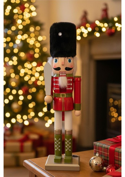 Kırmızı Üniformalı Kurşun Asker – 50 cm