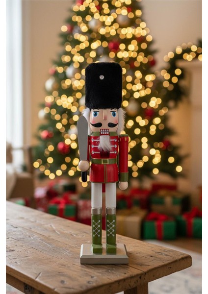 Kırmızı Üniformalı Kurşun Asker – 50 cm