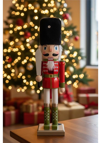 Kırmızı Üniformalı Kurşun Asker – 50 cm