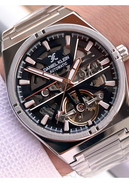 Otomatik Mehtap ve Güneş Kadranlı Bileklik Hediyeli 3 Atm Erkek Kol Saat FDK.14268.K3 fiyatları