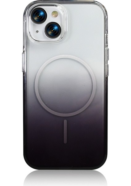 Apple iPhone 14 Uyumlu M-Safe Şarj Özellikli Septik Silikon Kapak Siyah fiyatları