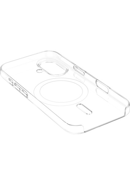 Apple iPhone 16 Plus Kılıf Wireless Şarj Özellikli Şeffaf Orjin Kapak indirimleri