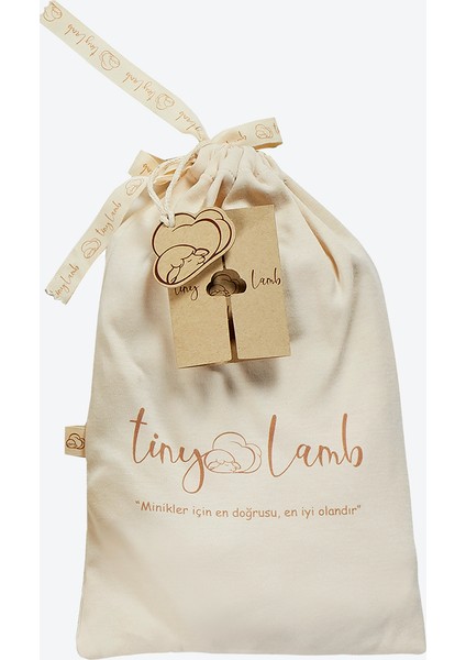 Tinylamb Fluffy Bear Organik Pamuk Penye Yeni Doğan Mini Set Patikli Pijama ve Uzun Kollu Kruvaze - 4 Parça indirimleri