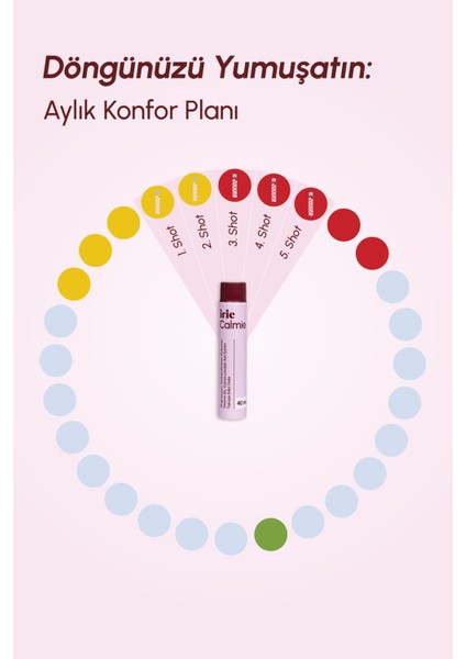 Calmie Magnezyum, Rodiola, Ekstresi, Kurkumin, Vit B6, Gla Içeren Takviye Edici Gıda (40ML x 5)