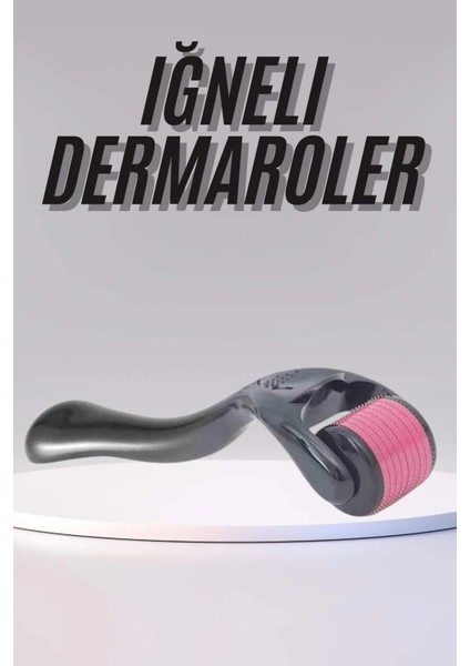 Derma Roller Titanyum Uçlu 540 Iğneli 1 mm Iğne