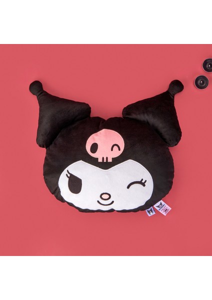 Kuromi Figürlü Yastık - Siyah - 37X30 cm fiyatları
