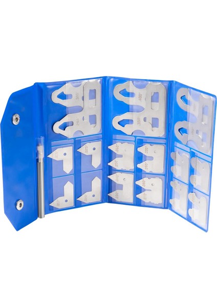 26 Pc Radıus Gauge Set 0.010 Ila 0.500 Inçlik Göstergeler, 3602-5025 Radıus Ölçüm Aracı (Yurt Dışından) fiyatları