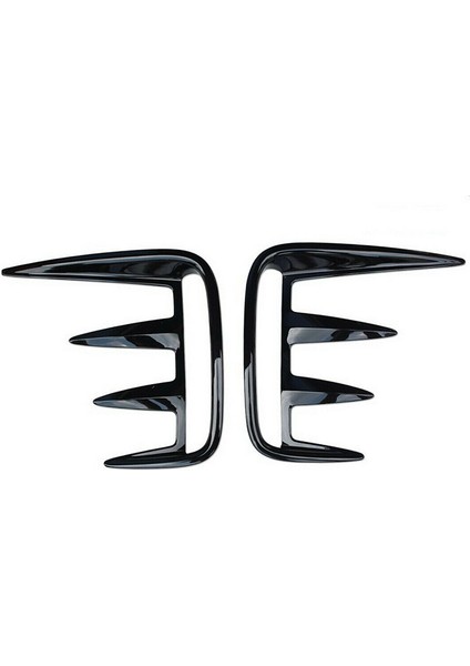 2 Adet Siyah Abs Ön Sis Lambası Işık Kapağı Çubuk Döşeme Land Rover L462 Keşif Için Uygun 5 2017 2018 2019 2020 (Yurt Dışından)