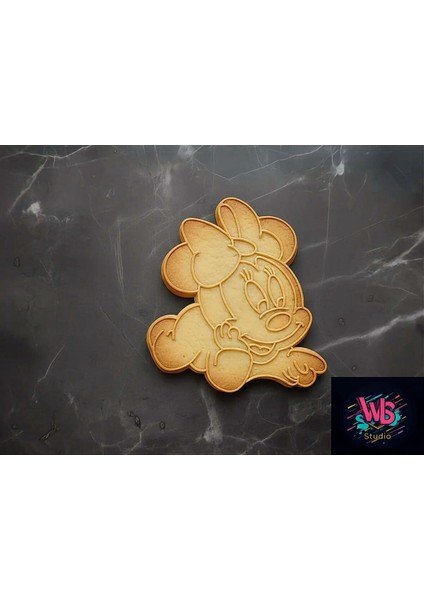 Minnie Mouse Kurabiye Kalıbı ve Şeker Hamuru Şekillendirici modelleri