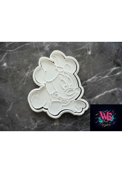 Minnie Mouse Kurabiye Kalıbı ve Şeker Hamuru Şekillendirici fırsatları