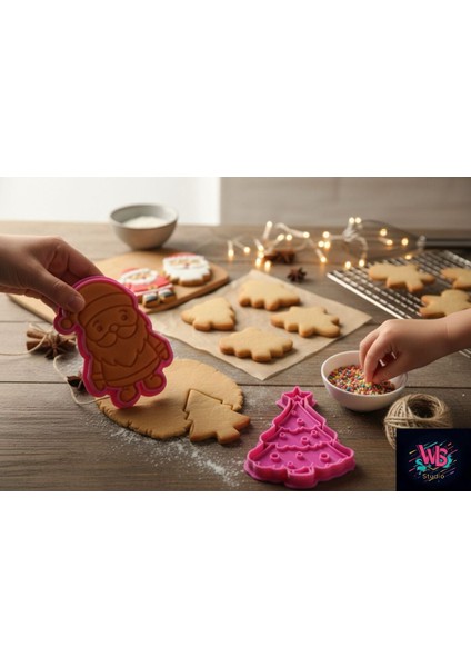 Noel Baba ve Çam Ağacı Kurabiye Kalıbı Seti fiyatları