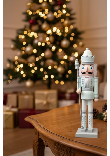 Gümüş Taçlı Kurşun Asker – 50 cm