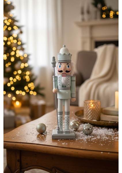 Gümüş Taçlı Kurşun Asker – 50 cm