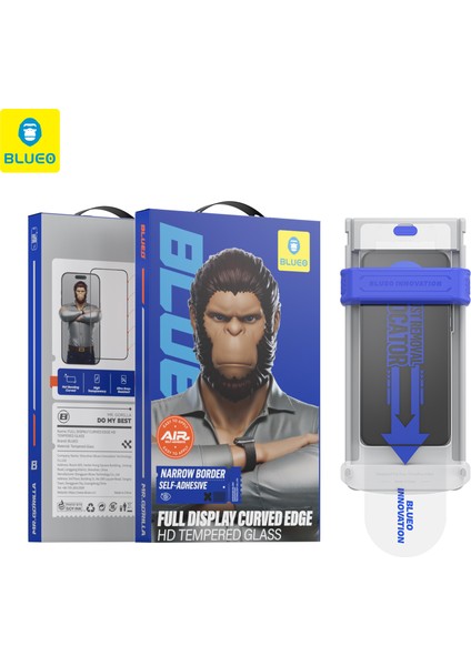 3D Hd Self-Adhesive Narrow Border Curved Edge iPhone 17 / 17 Pro Uyumlu Aparatlı Ekran Koruyucu fiyatları