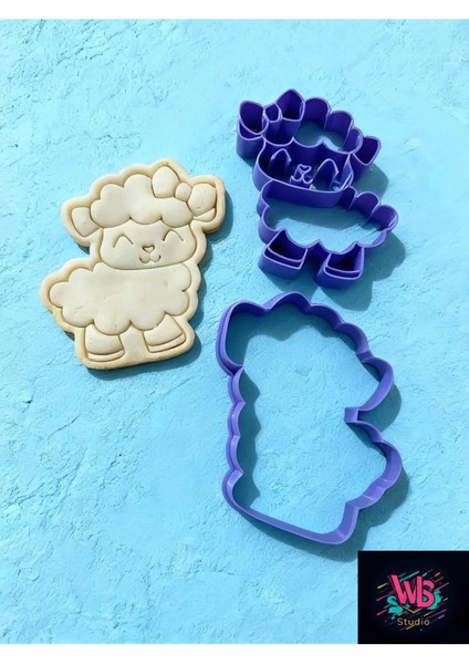 Sevimli Kuzu Kurabiye Kalıbı ve Şeker Hamuru Şekillendirici fiyatları