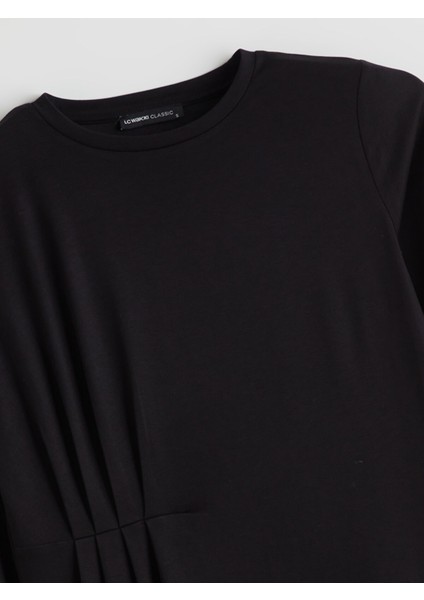 Yeni Sezon Bisiklet Yaka Büzgülü Kadın Tunik fiyatları