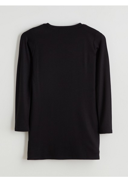 Yeni Sezon Bisiklet Yaka Büzgülü Kadın Tunik modelleri