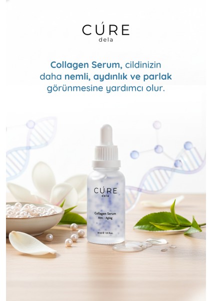 Yaşlanma, Kırışıklık ve Ince Çizgi Karşıtı, Yenileyici, Collagen Serum 30 ml