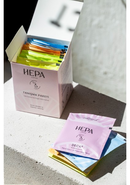Tanışma Paketi Tek Kullanımlık Poşet Filtre Kahve 10'lu Paket fiyatları