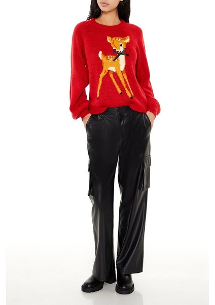 Geyik Desenli Kazak fiyatları