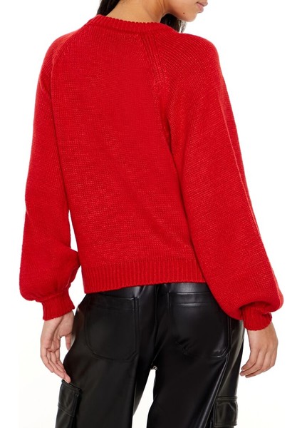 Geyik Desenli Kazak indirimleri