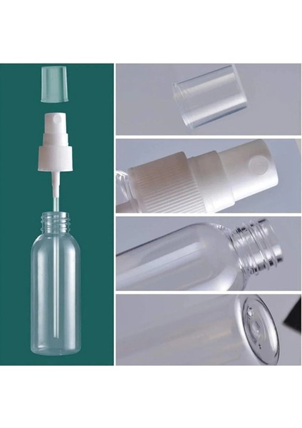 10 Adet 100 ml Dezenfektan Kolonya Parfüm Hediyelik Nikah Nişan Düğün Için Boş Plastik Sert Şişe fiyatları