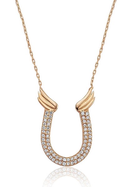 Gümüş Nal Bayan Kolye