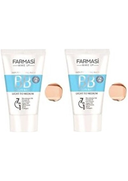 Bb Krem Açıktan Ortaya Light To Medium 50 Ml. * 2 Adet fiyatları