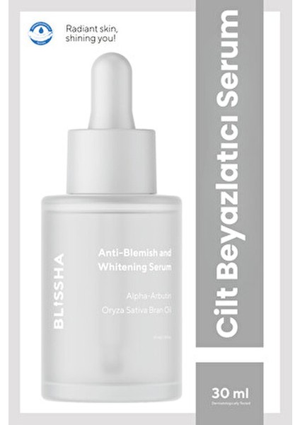 Pirinç Kepeği Yağı Alpha Arbutin Serum Leke Karşıtı Etki Tüm Cilt Tipleri İçin 30 ml fiyatları