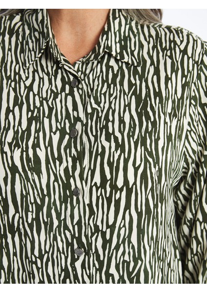 Yeni Sezon Desenli Kadın Gömlek Tunik modelleri