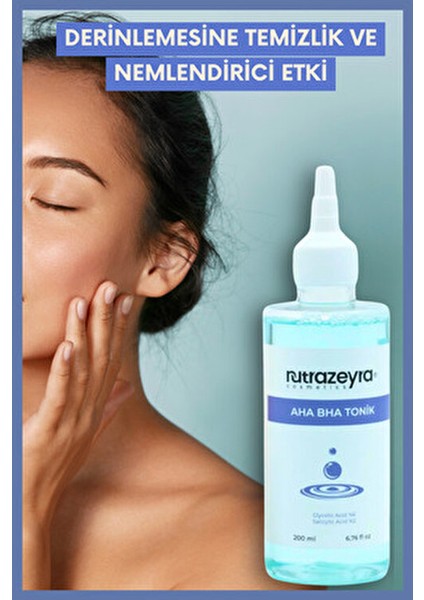 AHA BHA Tonik Tüm Cilt Tipleri İçin Gözenek Görünümünü Düzenleyici 200 ml