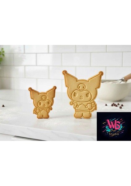 2'li Kuromi Kurabiye Kalıbı ve Şeker Hamuru Şekillendirici fiyatları