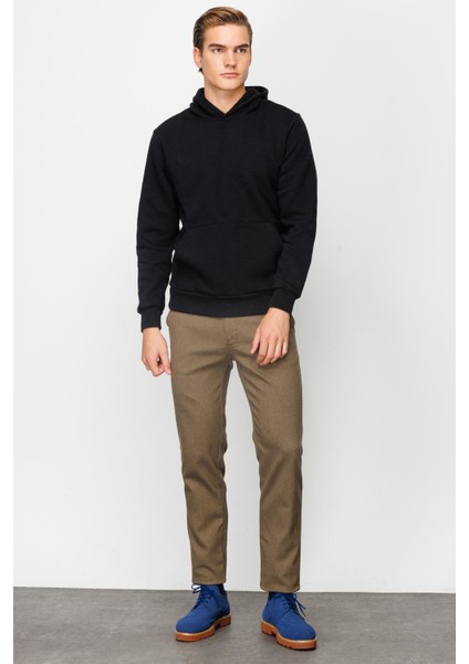 Erkek Siyah Kapşonlu Sweatshirt indirimleri