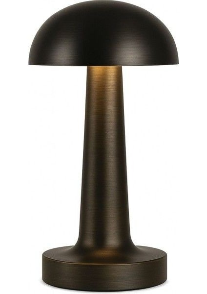 Siyah Renk Dokunmatik Şarjlı Masa Lambası