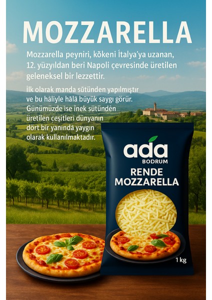 Rende Mozerella Peynir 1 kg fırsatları