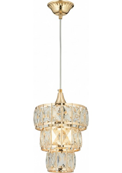 DG1122-K Kristal Avize – Gold (Yerli Üretim)