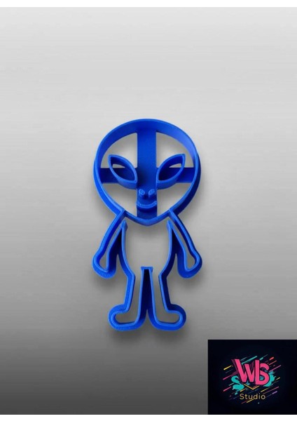 Sevimli Uzaylı Kurabiye Kalıbı ve Şeker Hamuru Şekillendirici fiyatları