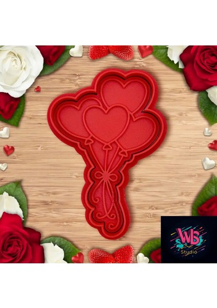 Sevgi ve Aşk Temalı Kurabiye Kalıbı ve Şeker Hamuru Şekillendirici fırsatları