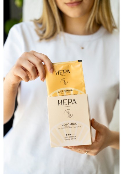 Colombia Tek Kullanımlık Poşet Filtre Kahve 10'lu Paket modelleri