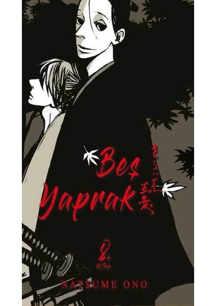 Beş Yaprak 1-2-3-4-5-6-7-8 Manga Seti (8 Kitap) / Anime-Manga Sticker ve Kartpostal Hediye