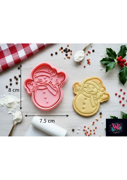 Sevimli Kardan Adam Kurabiye Kalıbı fiyatları