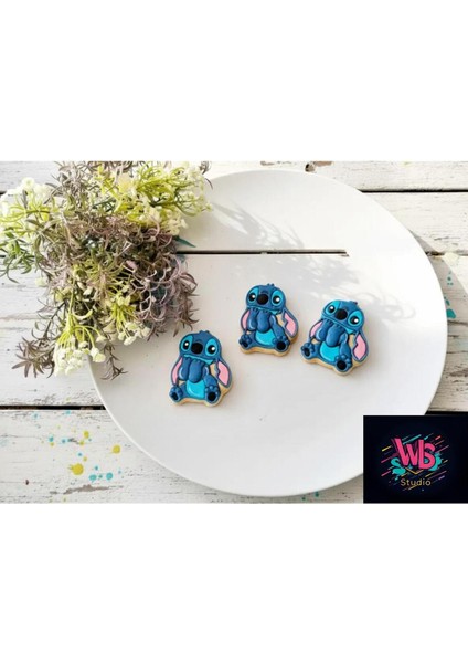 Stitch Kurabiye Kalıbı ve Şeker Hamuru Şekillendirici