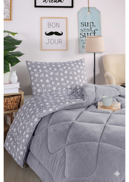 Diamond Lüx Wellsoft Tek Kişilik Çift Taraflı Yorgan + Yastık Kılıfı, Uyku Seti, Çeyiz Seti fiyatları